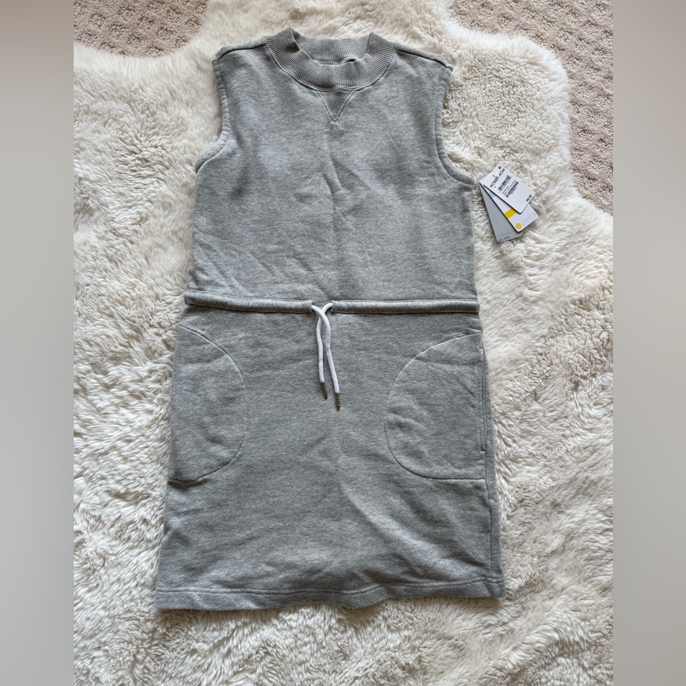 Zella Sweatshirt Dress NWT 100% cotton small